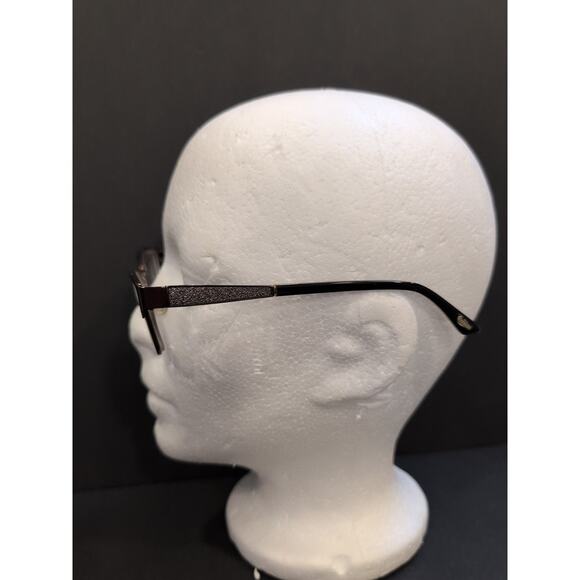 KAY UNGER NEW YORK Eyeglasses K215 Brown Frame 53[] 18 140 Flex Hinges - Picture 2 of 7